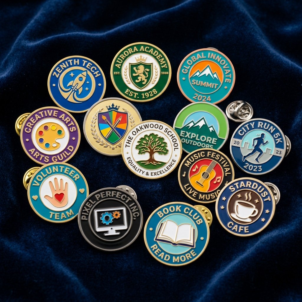Custom Round Badges Manufacturer